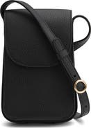 Cuyana Concertina Leather Crossbody Phone Bag