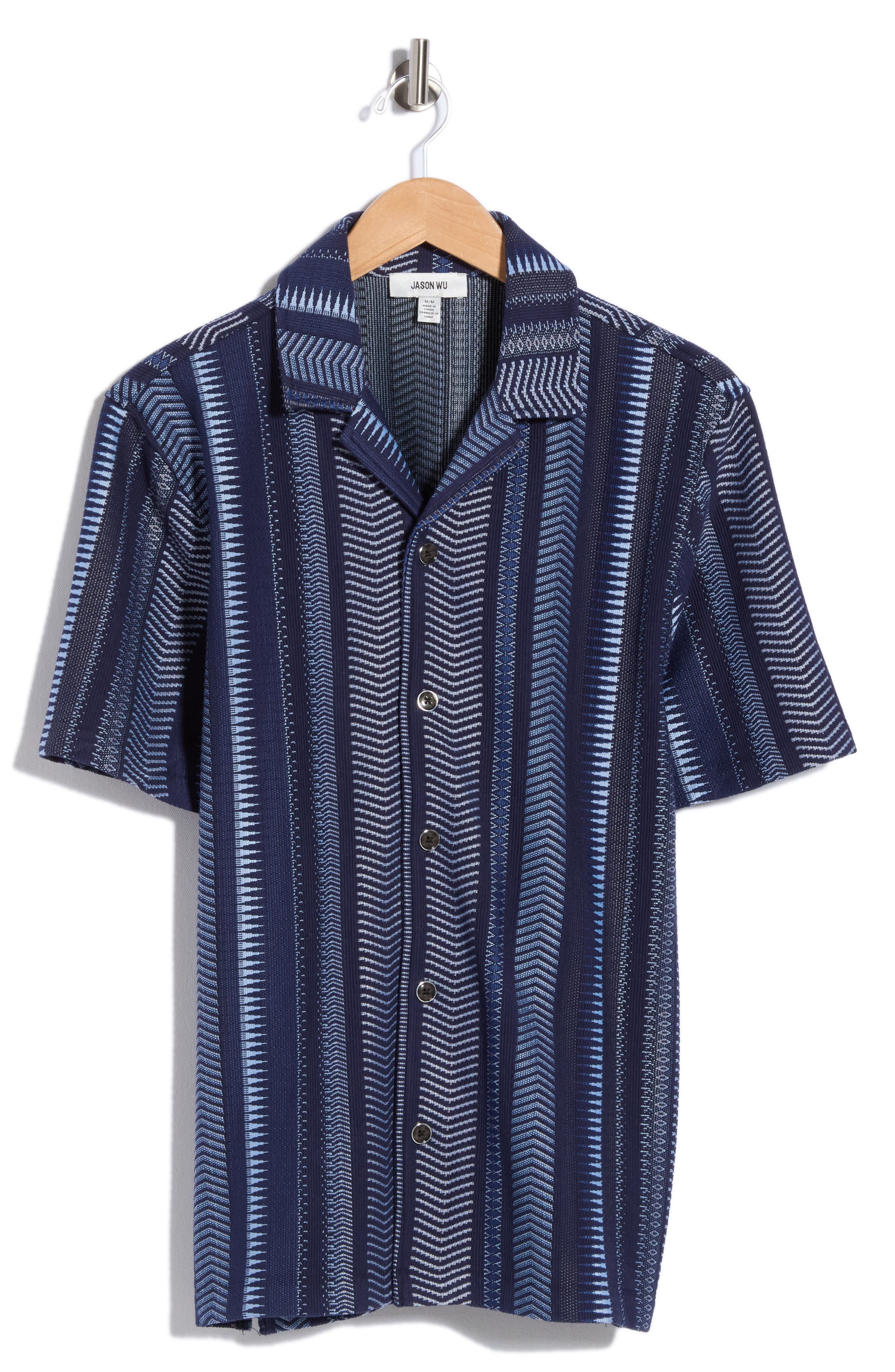 selected BLUE COMBO GEO PATTERN
