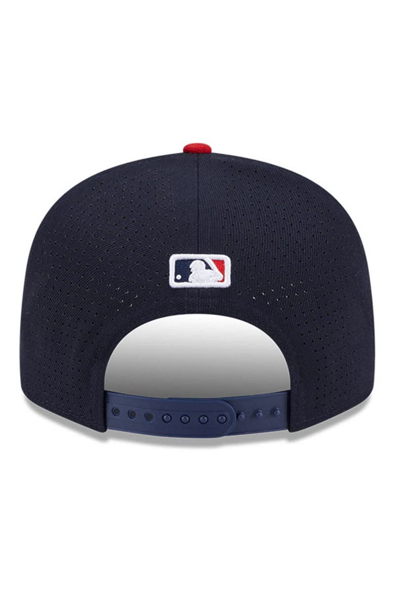 New Era Men's New Era Navy/Red  Toronto Blue Jays 2025 MLB All-Star Game Workout Side Patch 9FIFTY Snapback Hat, Alternate, color, 