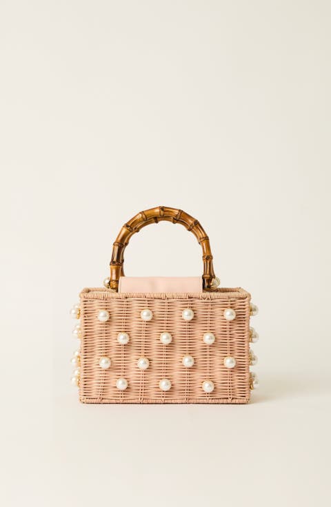 国内即発★LA発ブランド【BTB LOS ANGELES】ラタンウイッカーBAG All Bags – BTB Los Angeles