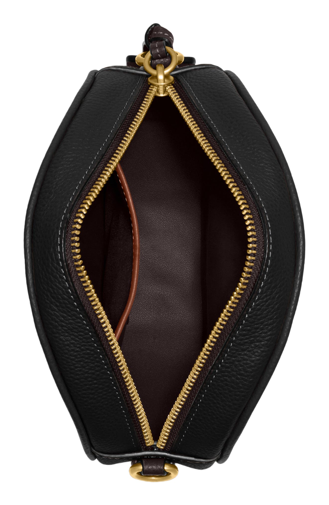 COACH Leather Crossbody Bag, Alternate, color, 