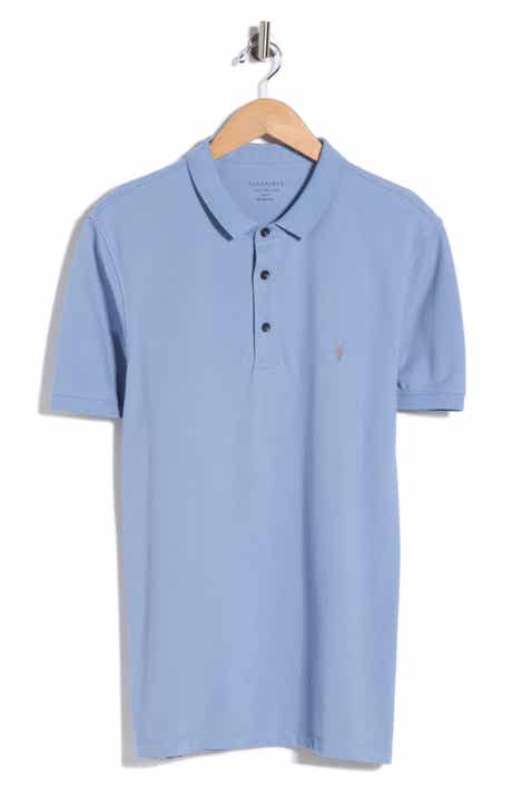 AllSaints Form Cotton Polo