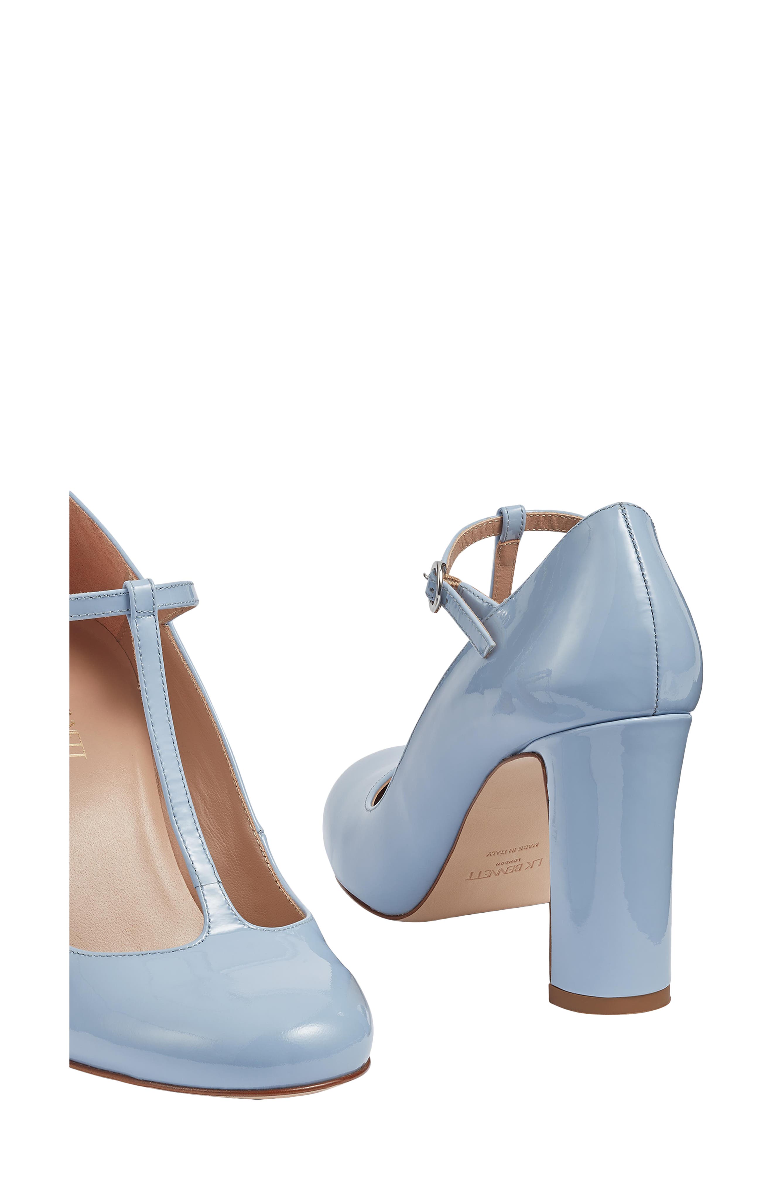 Annalise T-Strap Pump, Alternate, color, HYACINTH
