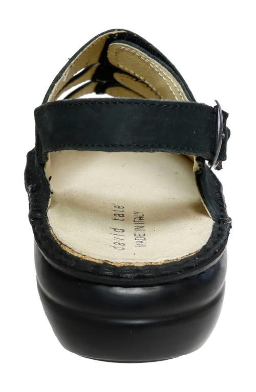 David Tate Brava Slingback Sandal In Black