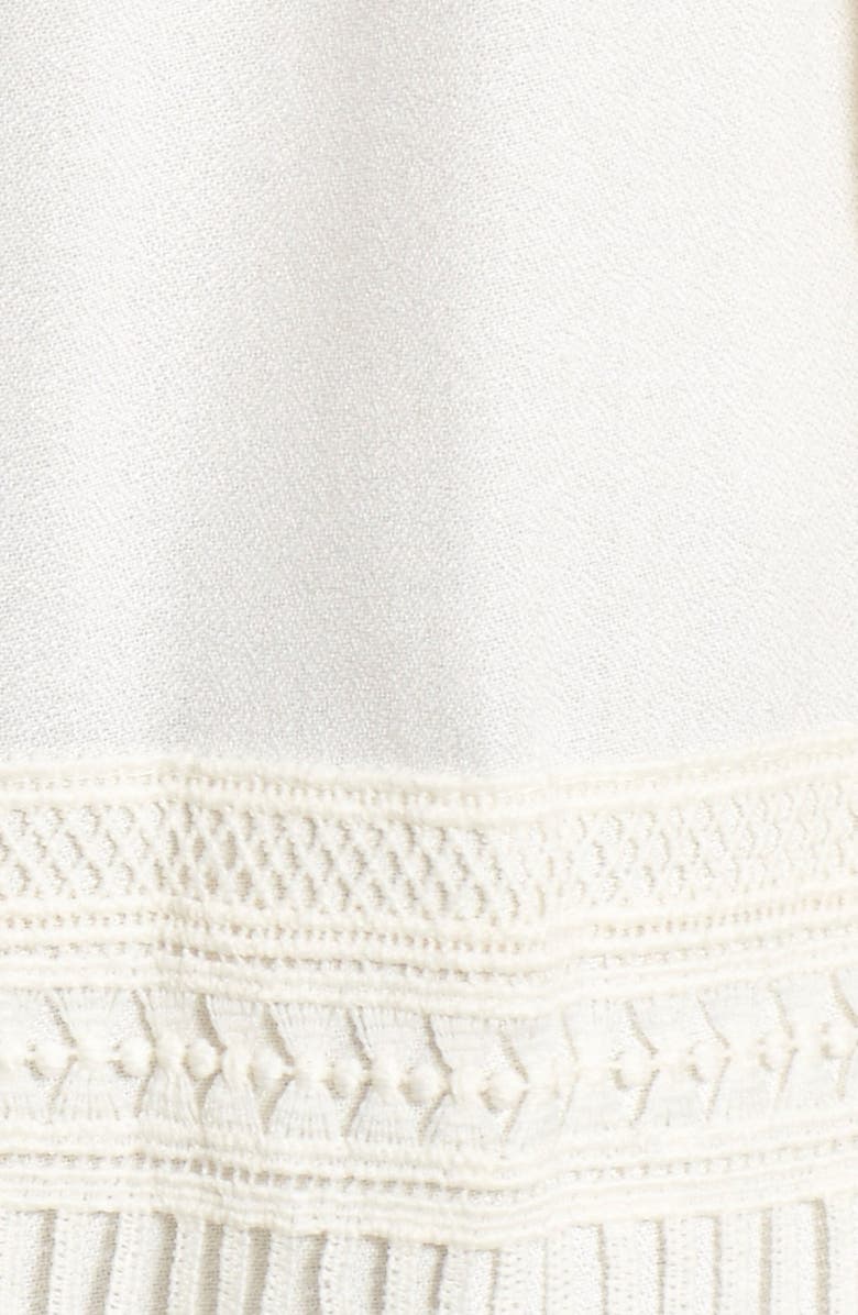 Ella Moss 'Lilita' Macramé Trim Off the Shoulder Top, Alternate, color, 