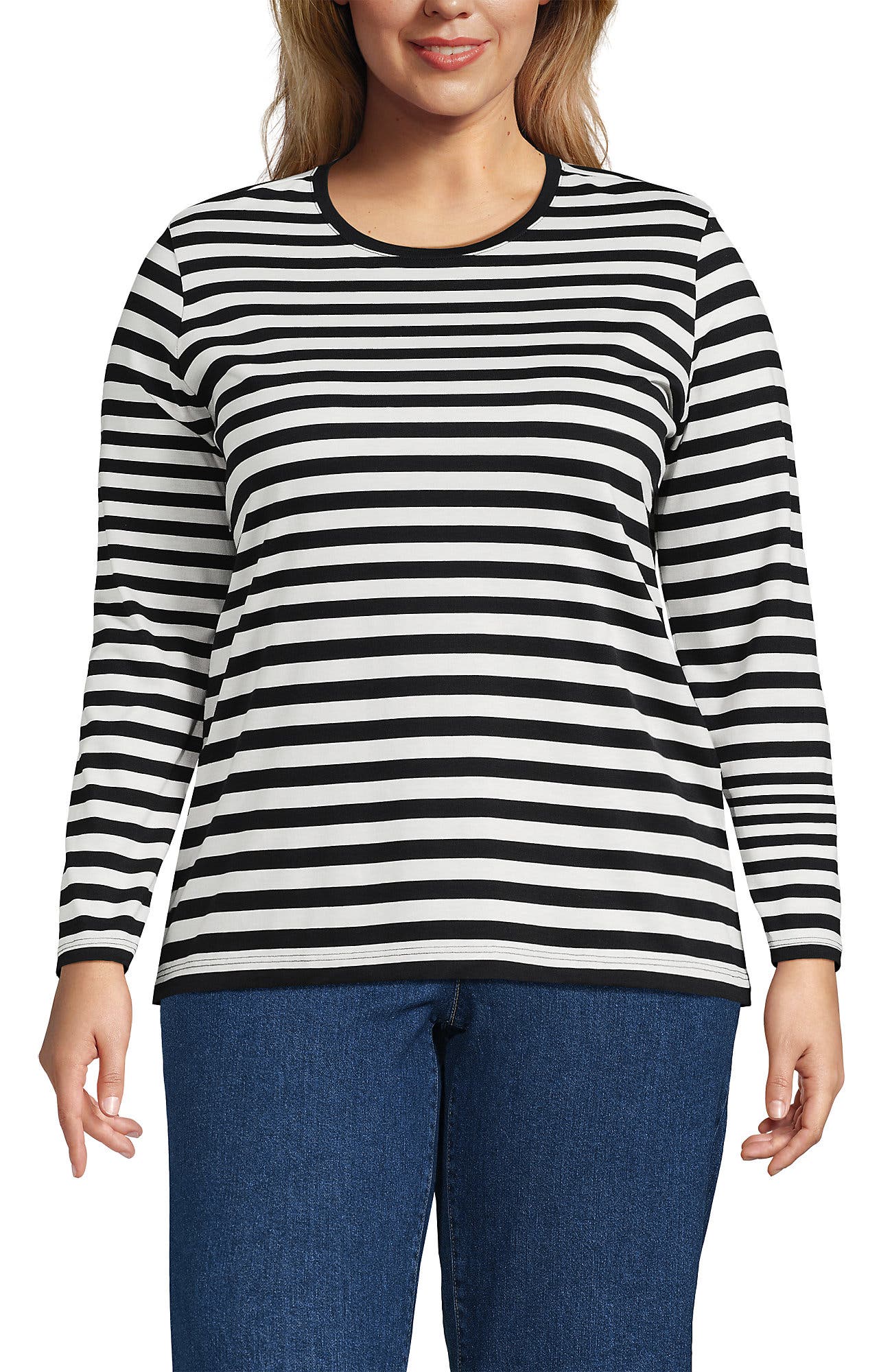 Black Even Stripe
