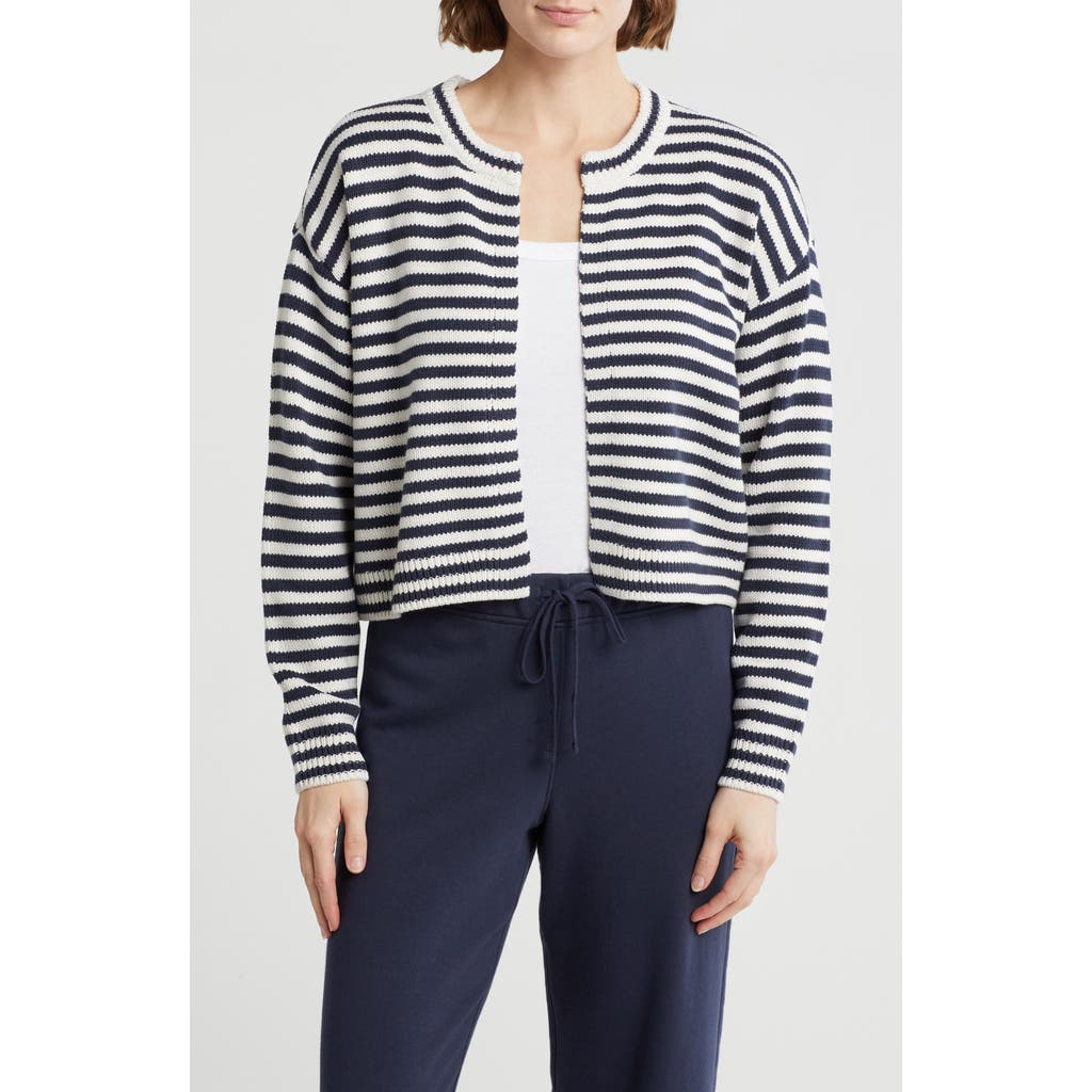 Splendid Lily Open Front Cardigan In Blue