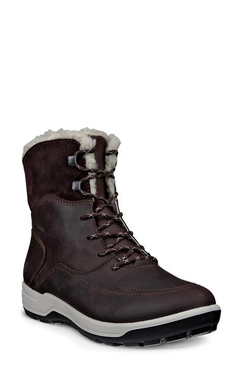 Trace Lite Waterproof Faux Shearling Lined Hiking Boot (Women)