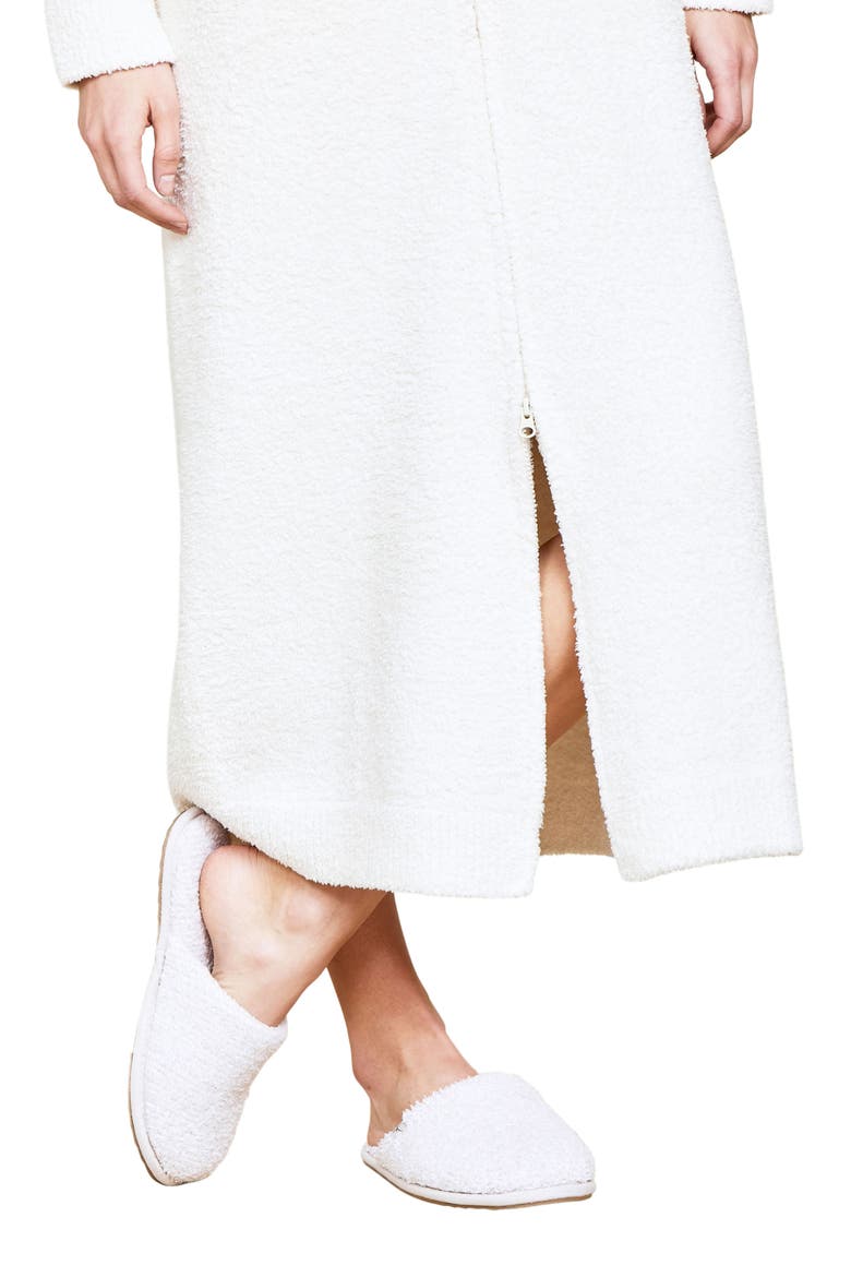 CozyChic™ Front Zip Robe, Alternate, color, CREAM