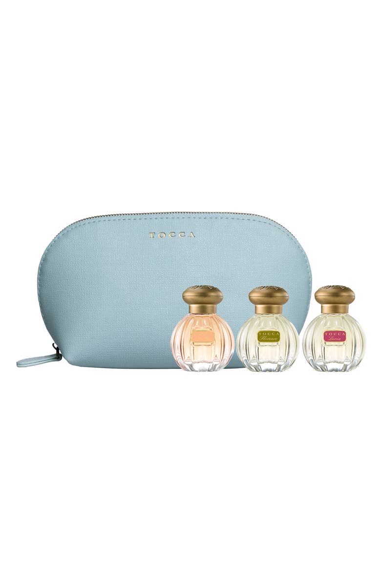 TOCCA Viaggio Pouchette Perume Set $112 Value, Main, color, 