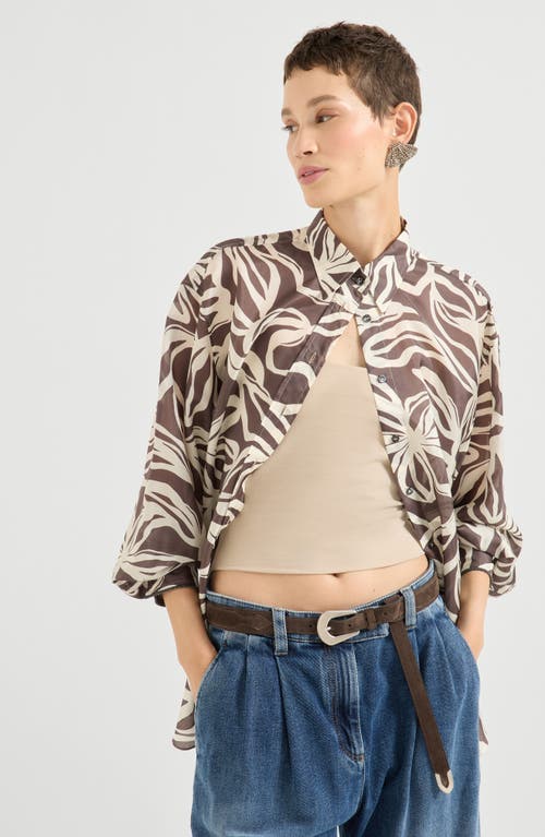 Brunello Cucinelli Bandeau Top In Neutral