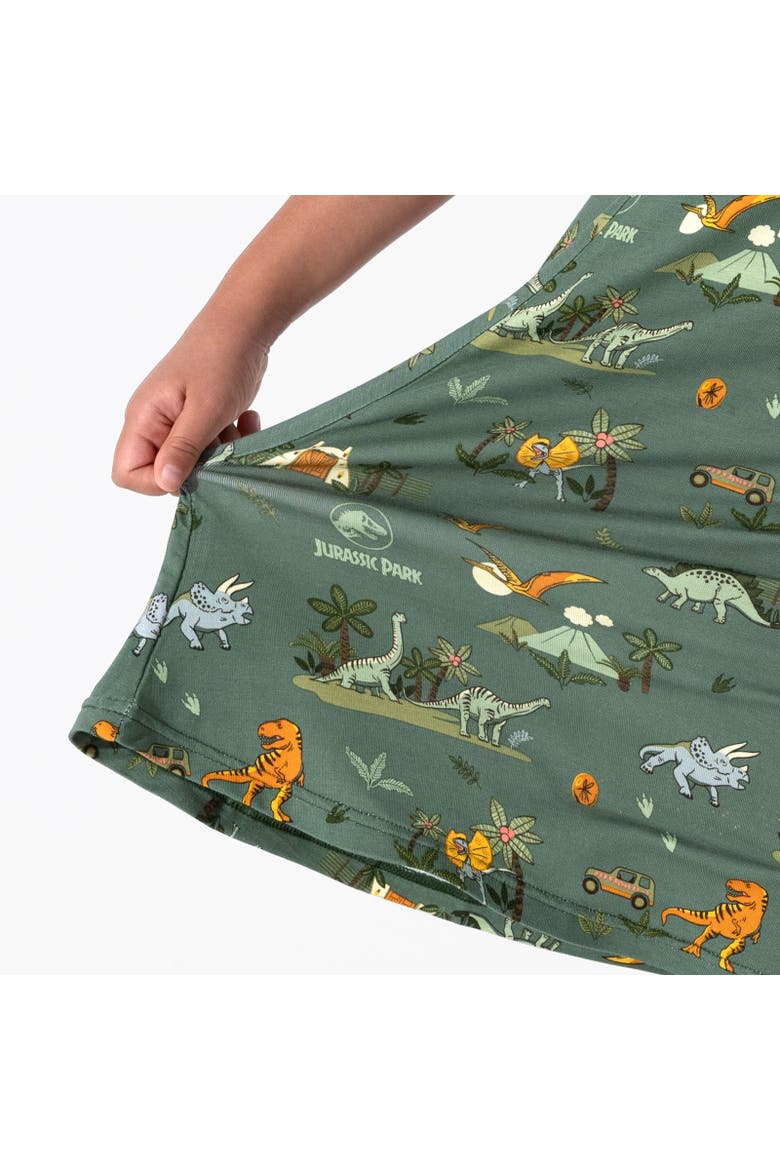 Kids' Jurassic Park Safari Short Sleeve Dress, Alternate, color, Jurassic Park: Safari