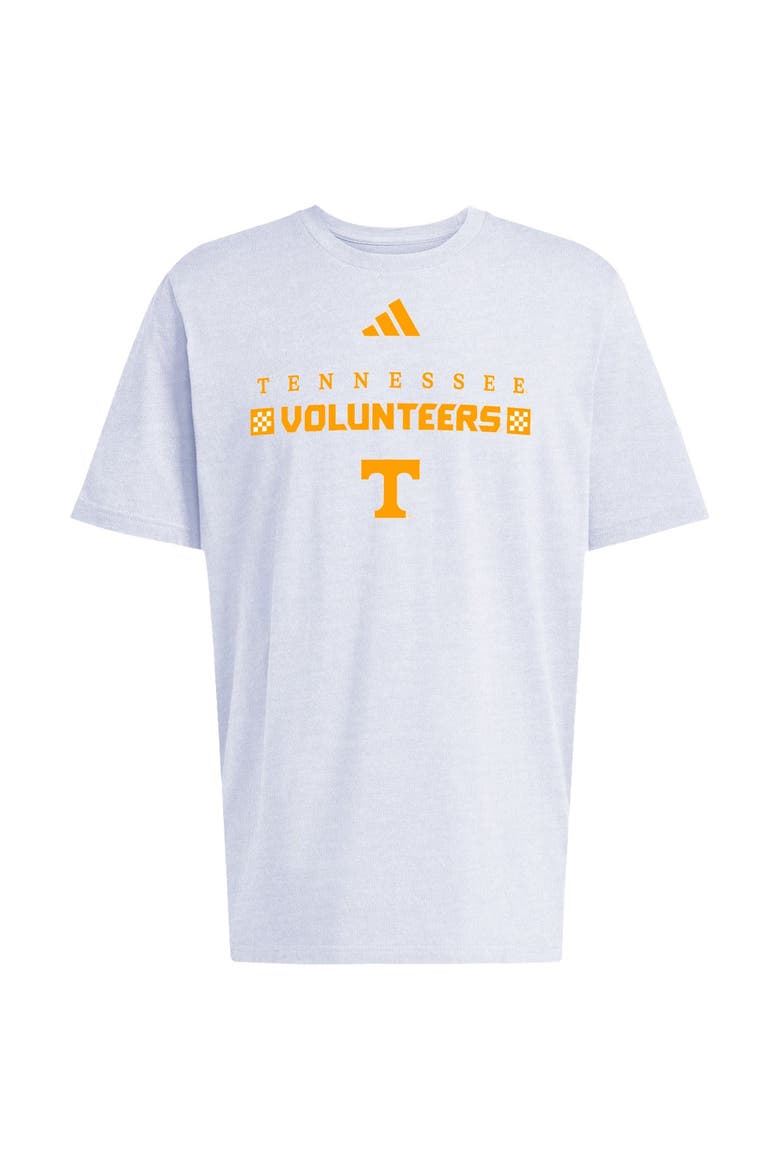 Men's adidas  Gray Tennessee Volunteers Checkered Fresh T-Shirt, Main, color, Gray