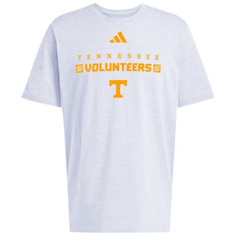 Men's adidas  Gray Tennessee Volunteers Checkered Fresh T-Shirt