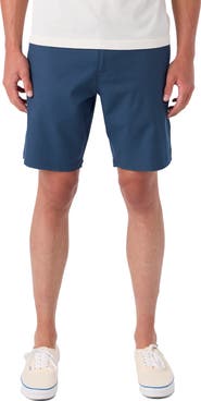 O'Neill Reserve Light Check 19-Inch Water Resistant Hybrid Shorts