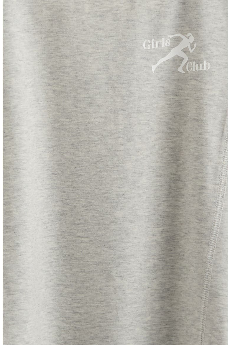 Kids' Lucky Cotton Blend Graphic T-Shirt, Alternate, color, GREY LIGHT HEATHER