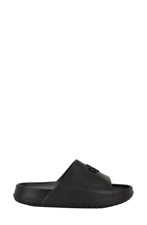 Calvin Klein Nanzey Slide Sandal In Black 001