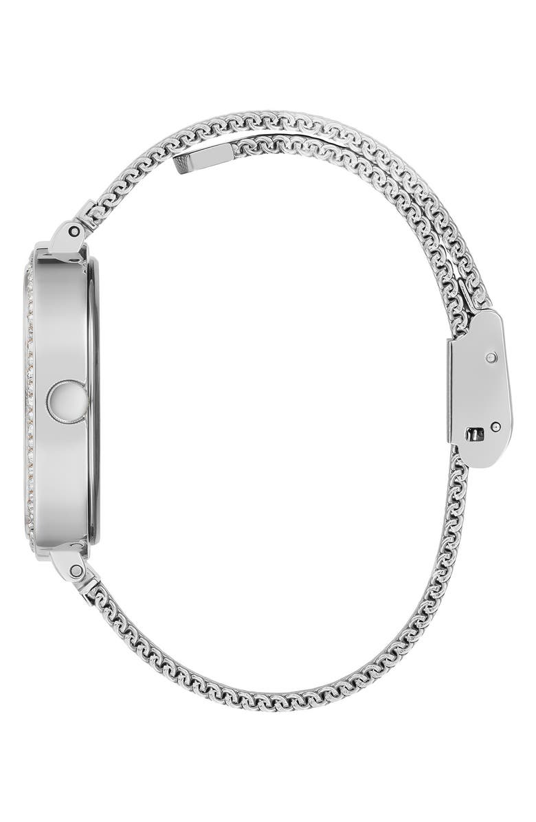 GUESS Analog Mesh Bracelet Watch, 32mm, Alternate, color,