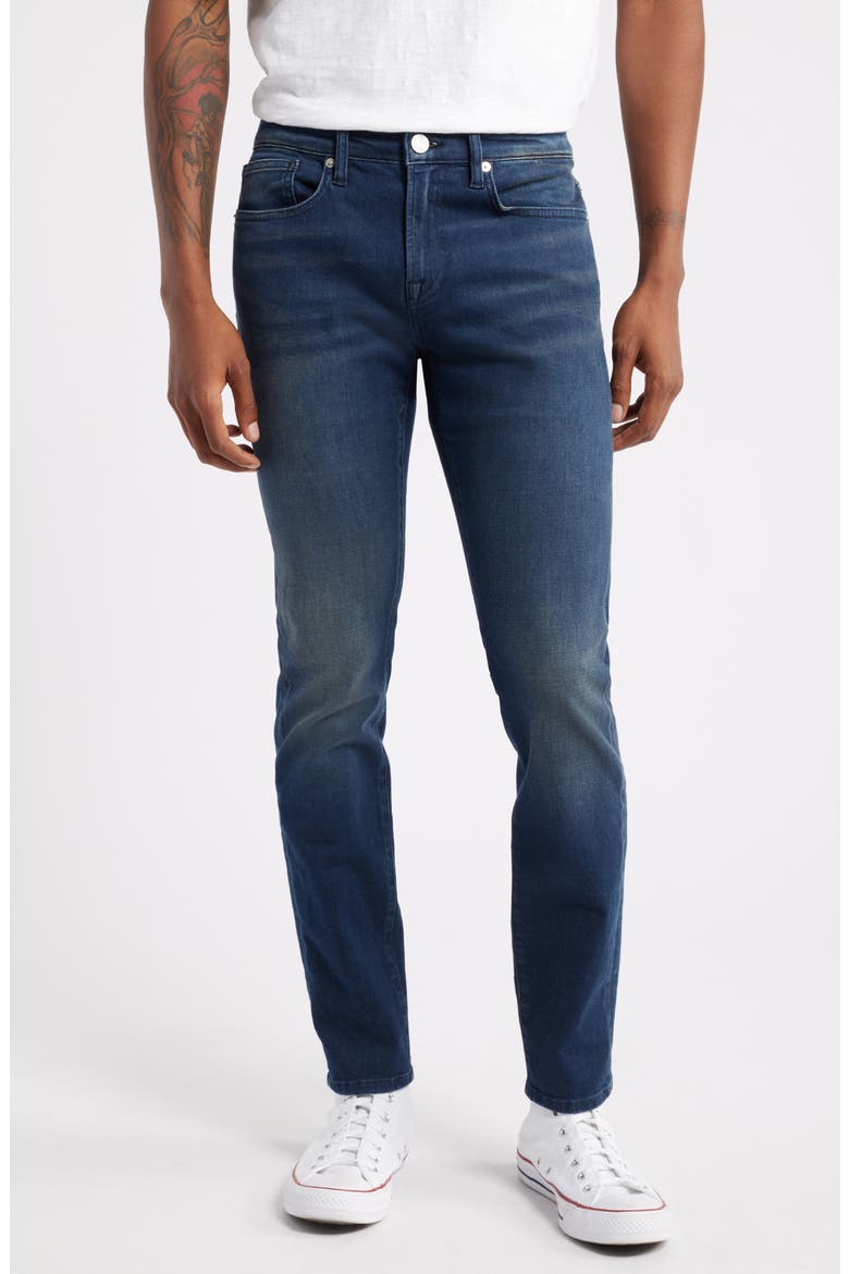 L'Homme Skinny Fit Jeans, Main, color, BEAUMONT