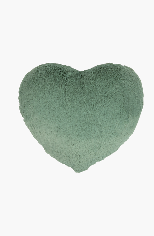 Hugimals World Super Sized Heart To Hug Pillow With Pocket In Green