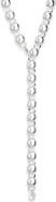 NORDSTROM RACK Cubic Zirconia Y-Necklace