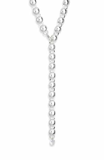 Cubic Zirconia Y-Necklace