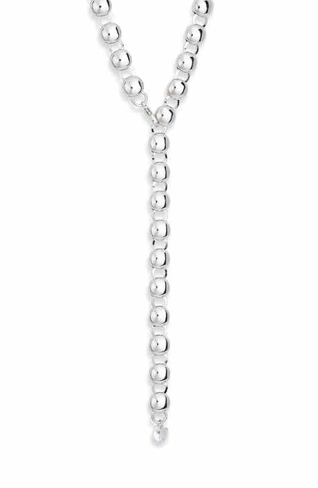 Cubic Zirconia Y-Necklace