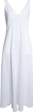 LESET Yoko V-Neck Maxi Dress