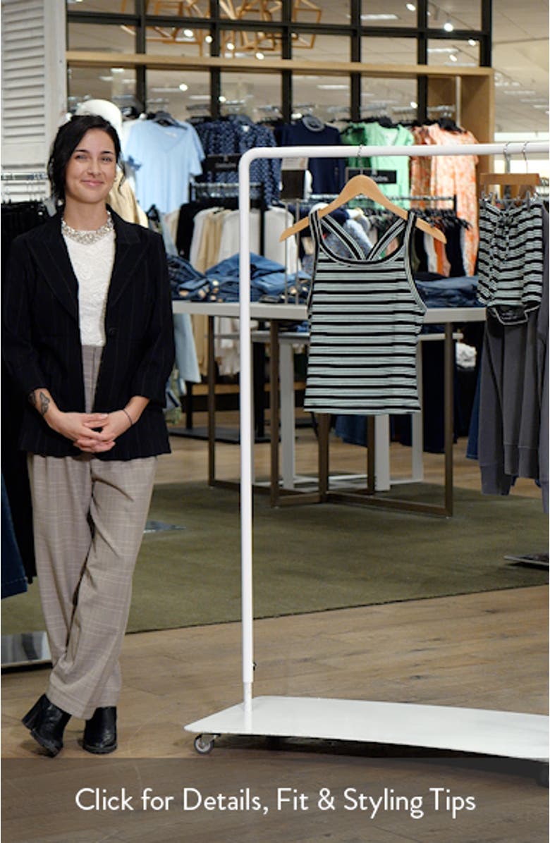 Lucky Stripe Cotton Tank, sales video thumbnail