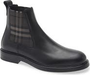 Burberry Pembroke Check Chelsea Boot