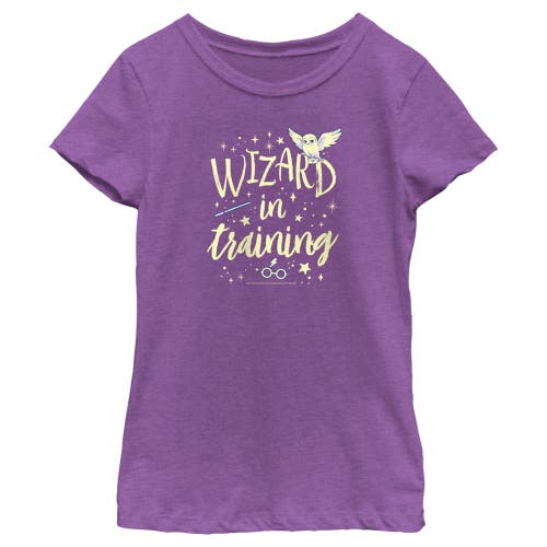 Girl's Harry Potter Wizard in Training  Graphic T-Shirt in Purple Berry  product