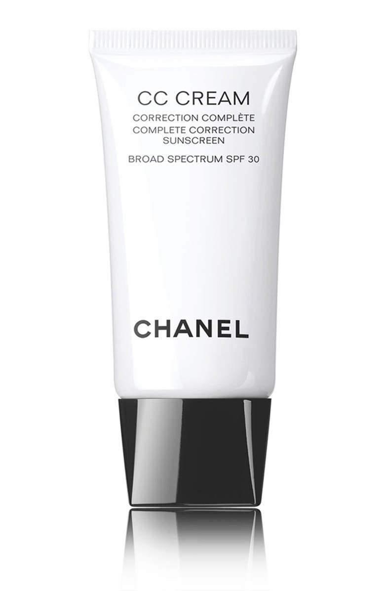 CHANEL CC CREAM <br />Complete Correction Sunscreen Broad Spectrum SPF 30 - 20 Beige, Main, color, 