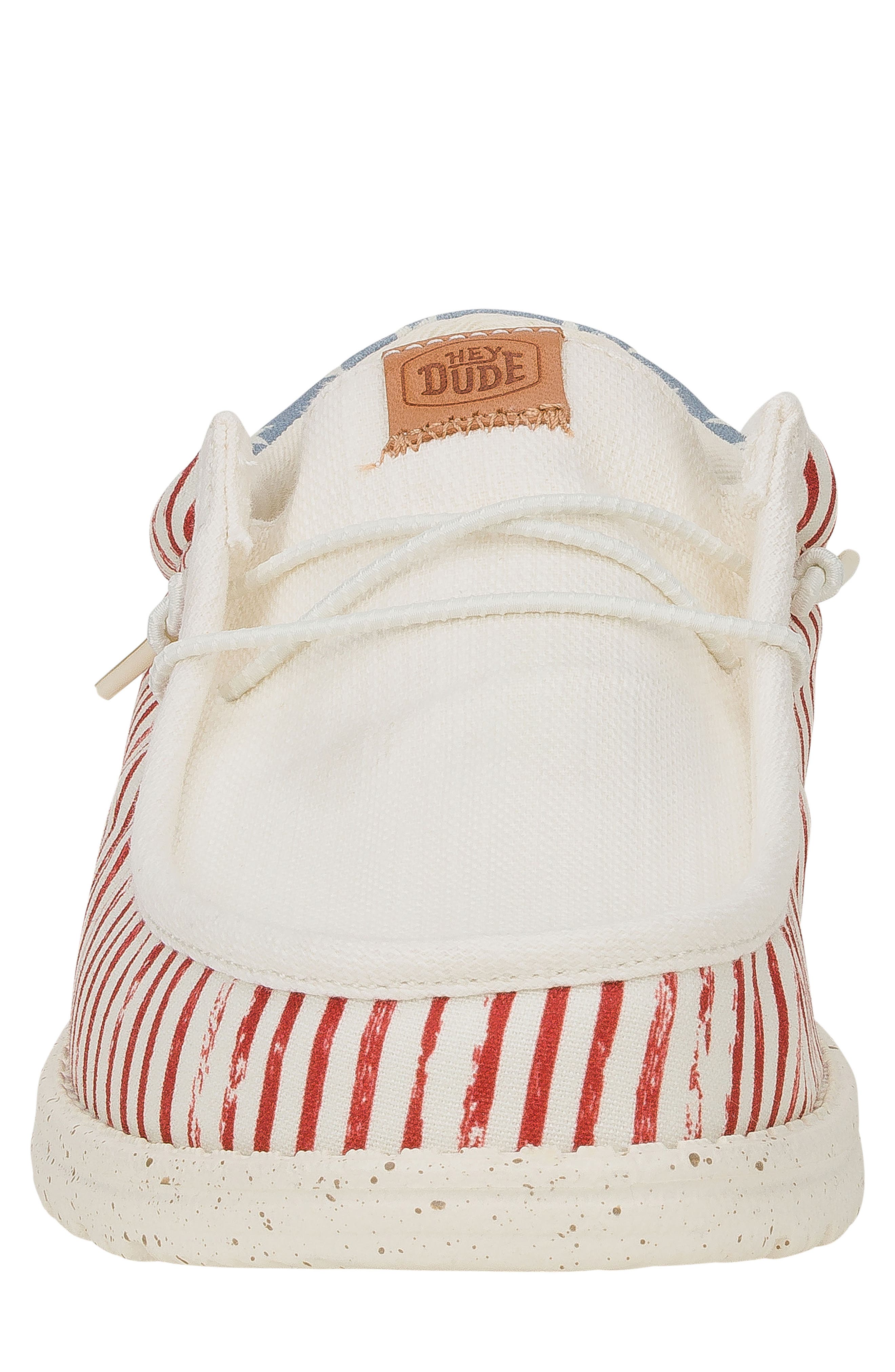 Hey Dude Wally Americana Slip-On, Alternate, color, American Flag