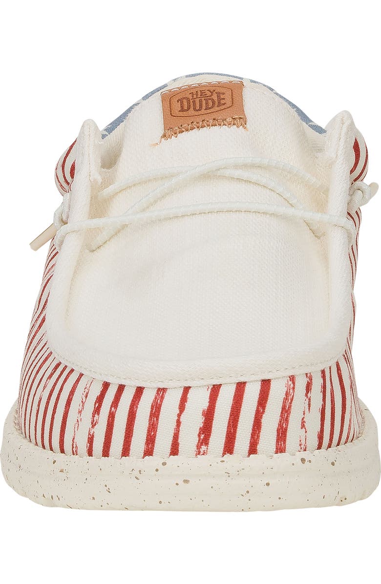 Hey Dude Wally Americana Slip-On, Alternate, color, American Flag