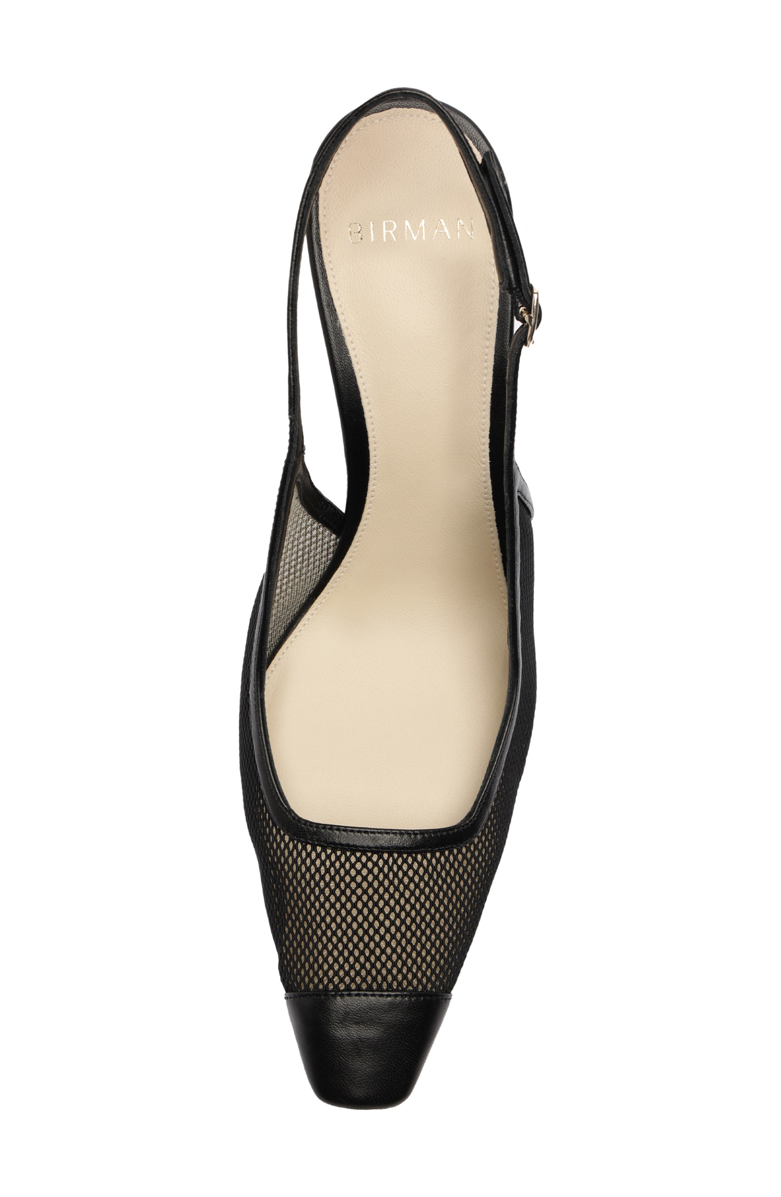 Alexandre Birman Oliva Pointed Toe Slingback Pump, Alternate, color, Black