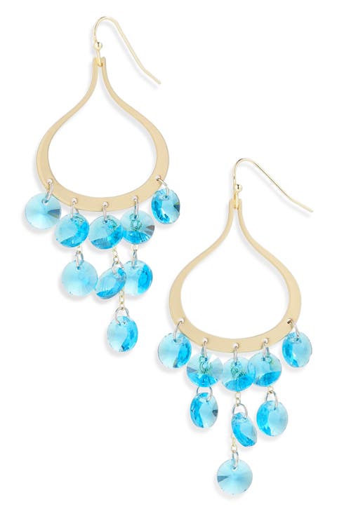 Beaded Drop Earrings