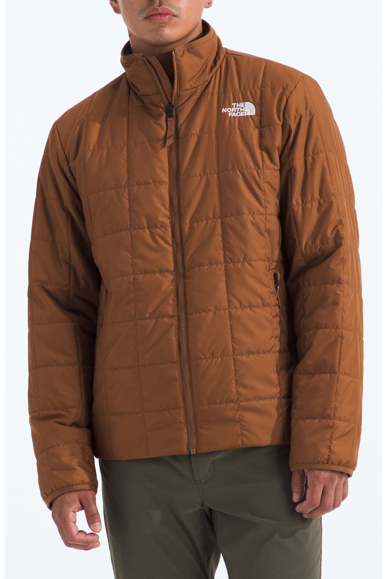 Junction Insulated Jacket, Main, color, BURNT UMBER