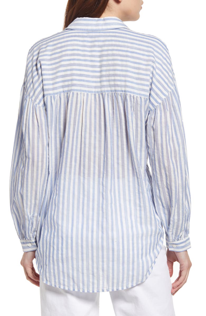 Rails Janae Stripe Button-Up Shirt, Alternate, color, 