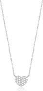 The Lovery Fine Jewelry Mini Diamond Heart Necklace