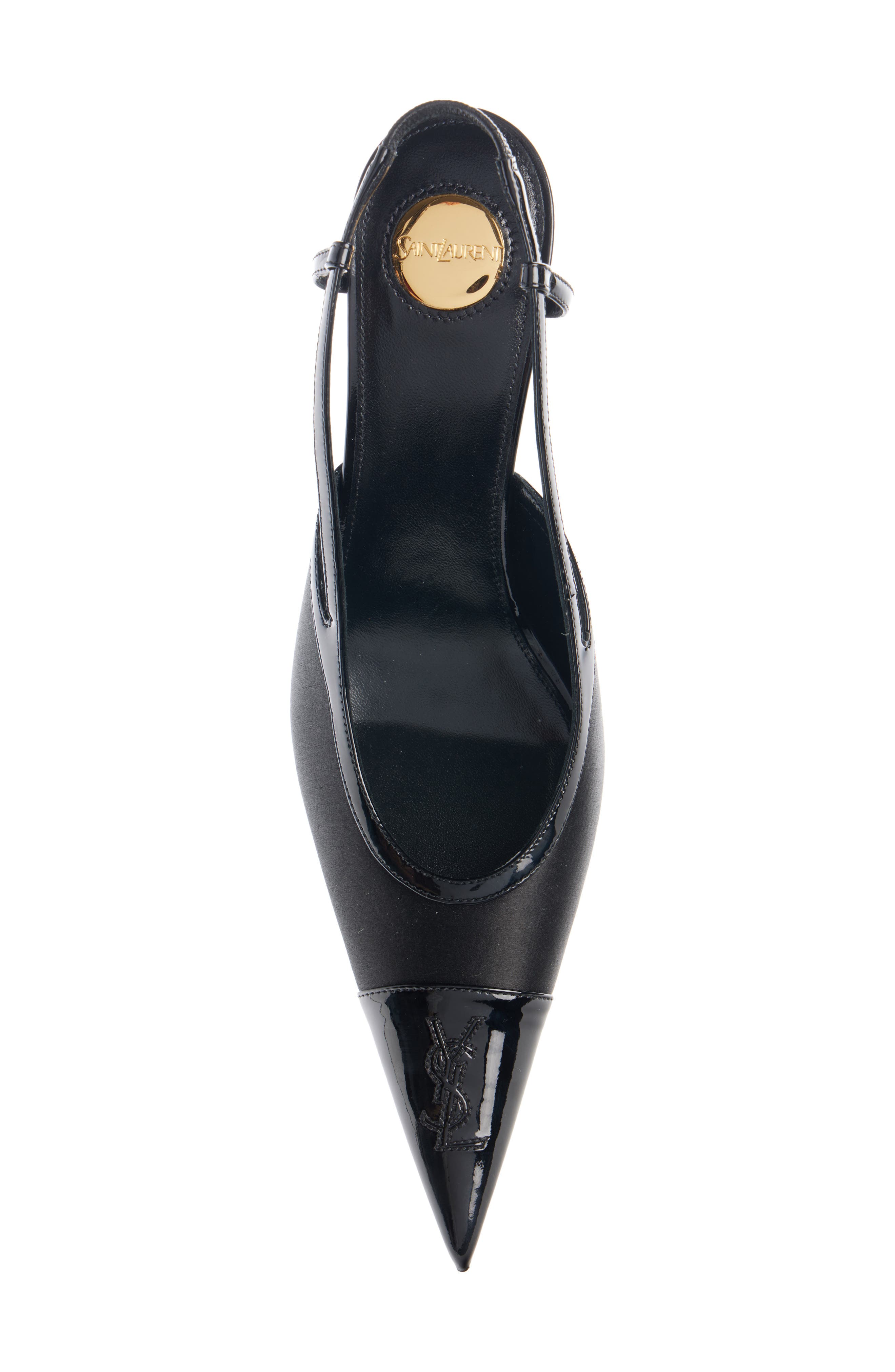 Renee Slingback Pump, Alternate, color, NERO/ NERO/ NERO