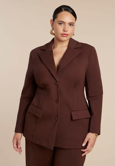 The Ultimate Stretch One-Button Blazer