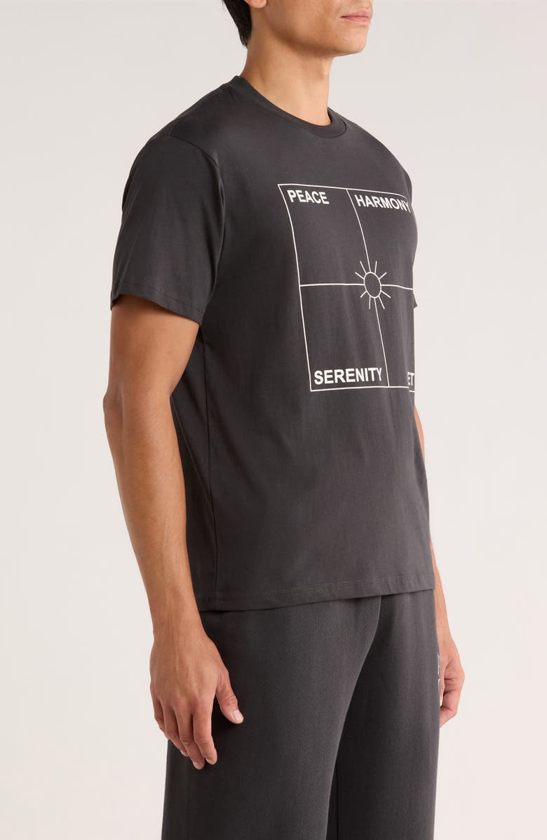 Museum of Peace & Quiet Four Corners Graphic T-Shirt, Alternate, color, Black