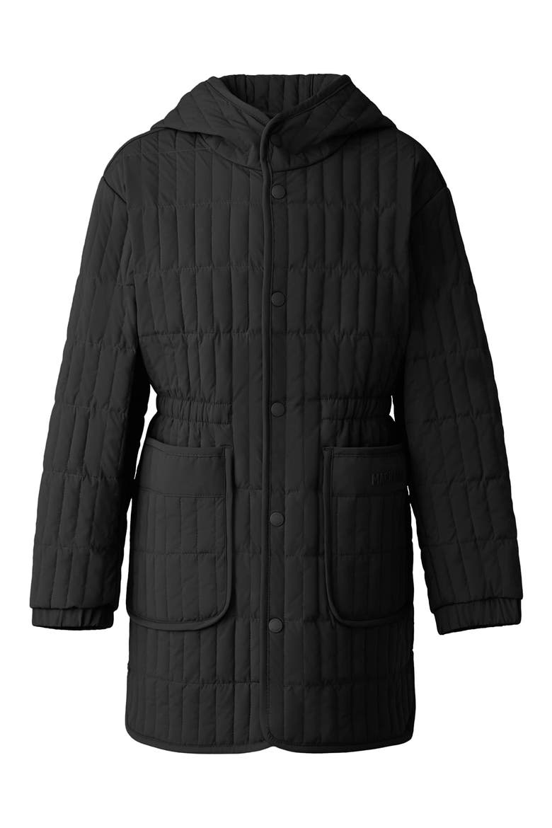 Kids' Hayden Quilted Down Coat, Main, color, BLACK