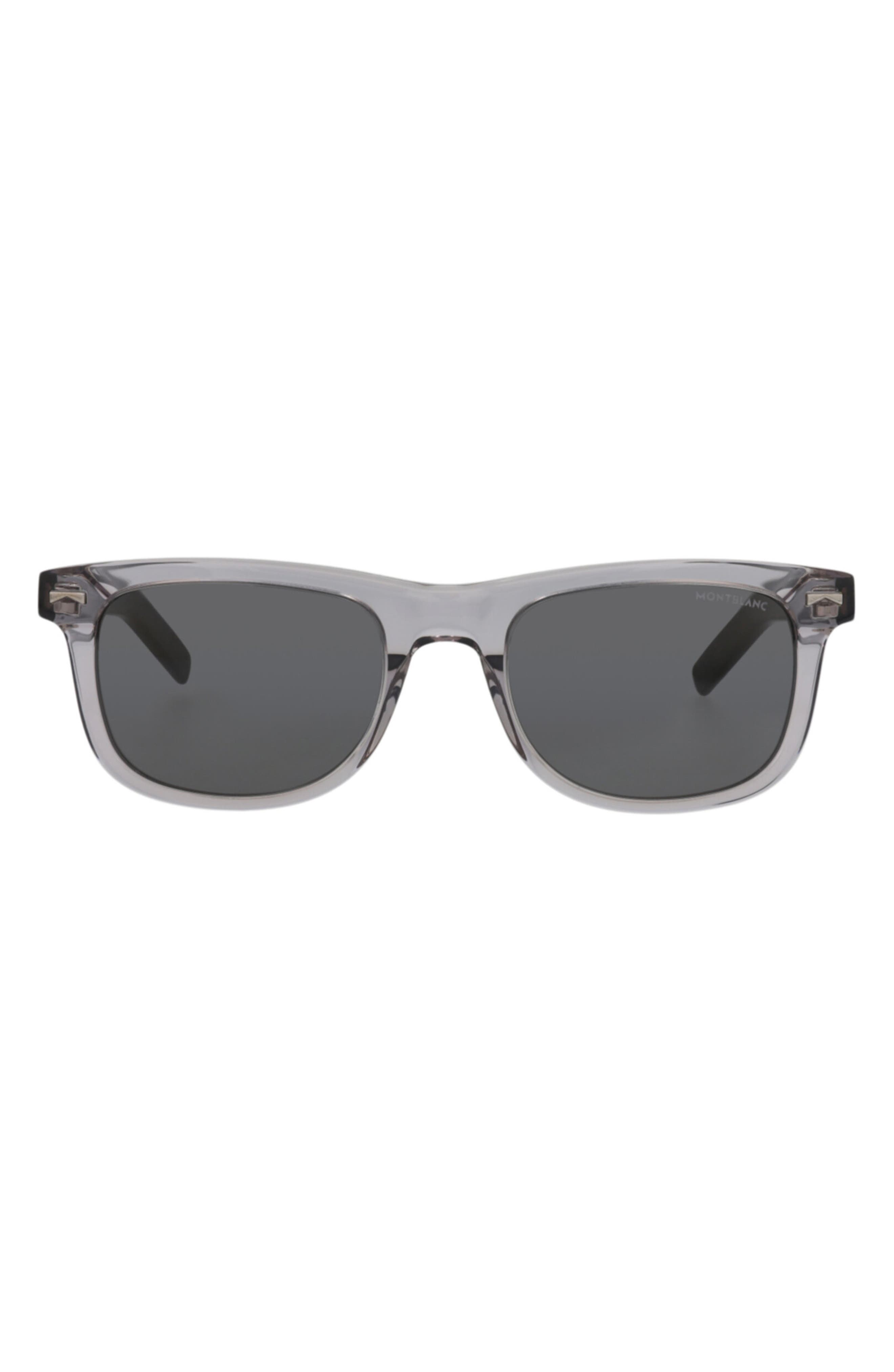Montblanc 53mm Square Sunglasses