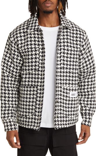 Amazon.com: Houndstooth Black Men's Lightweight Jackets