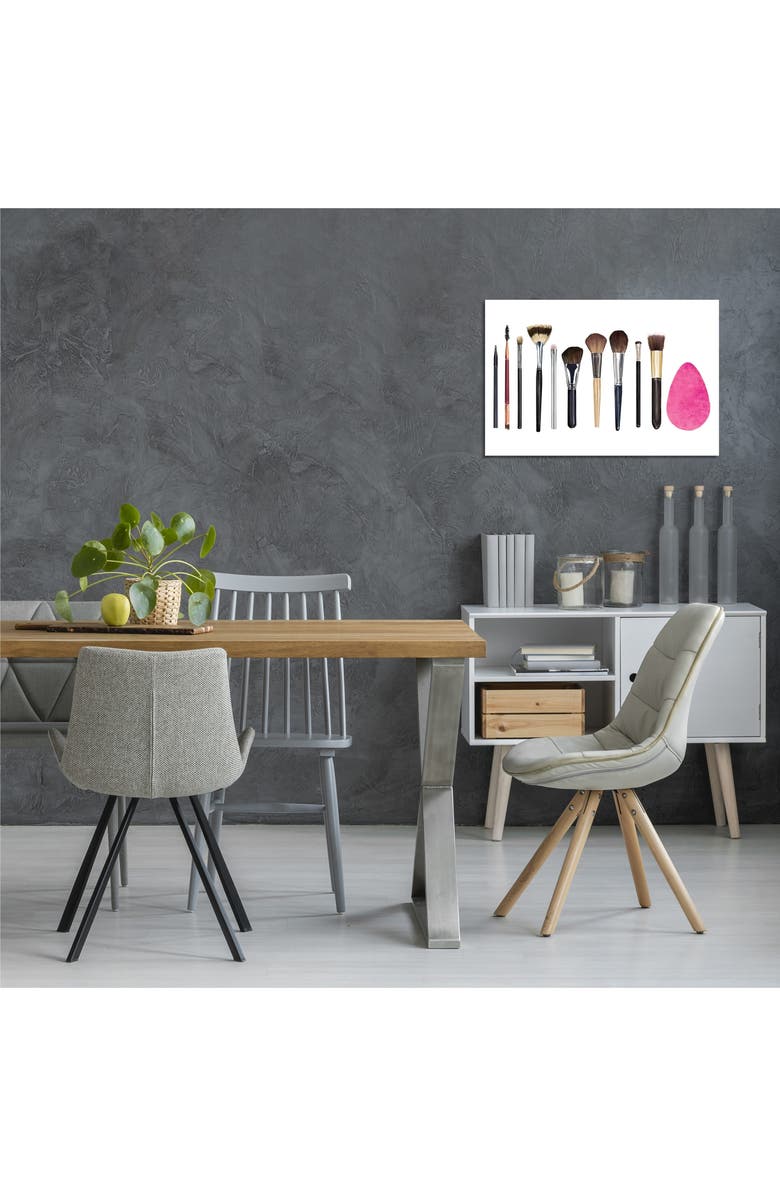 iCanvas Brushed by Amber Day Canvas Artwork, 12"x18", Alternate, color, 