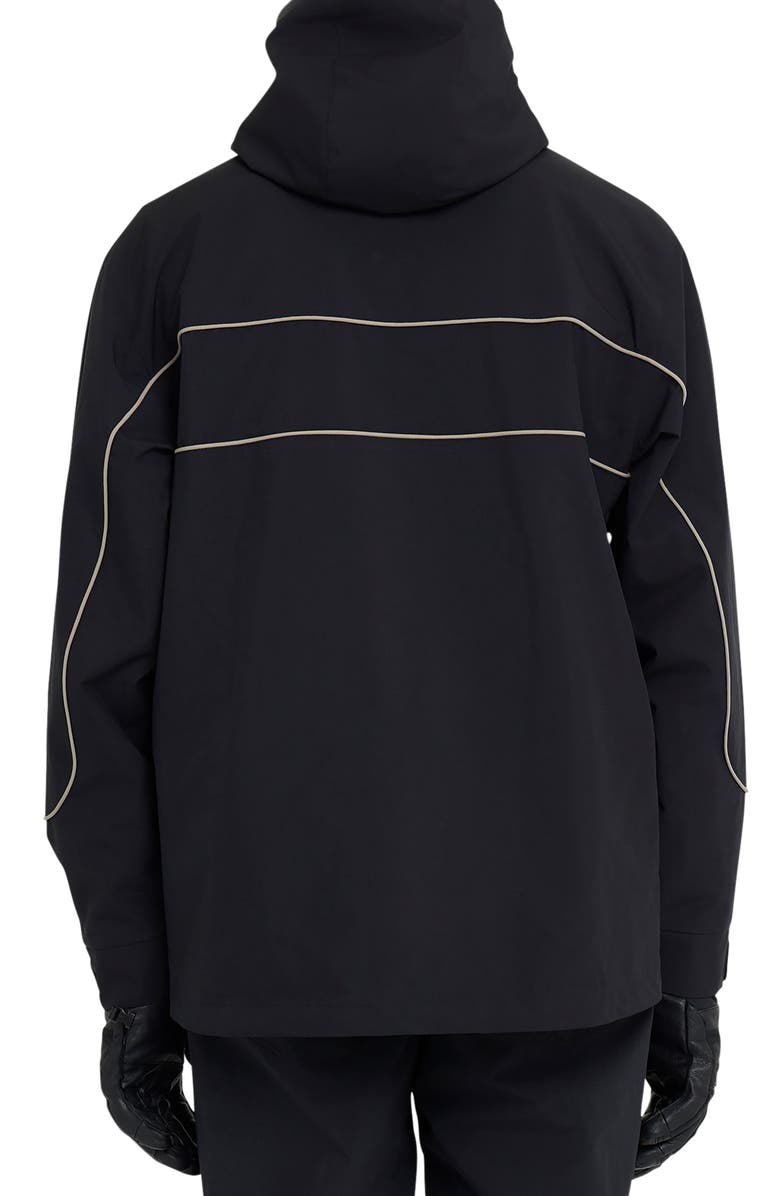 Quiksilver High Altitude Waterproof Snow Jacket, Alternate, color, Black