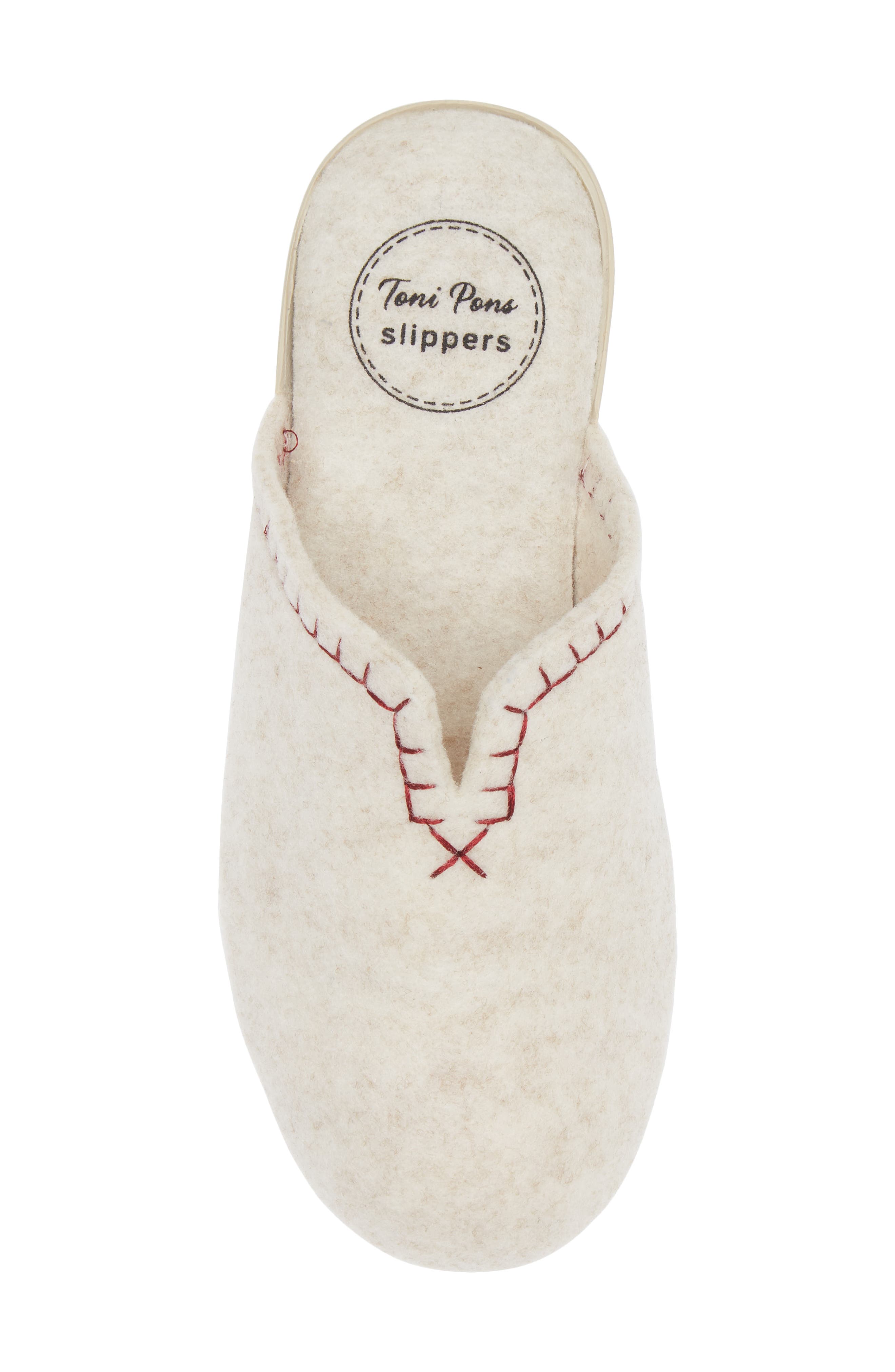 Cunit Wedge Clog, Alternate, color, ECRU