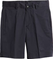 Berle Charleston Khaki Cotton Stretch Twill Shorts