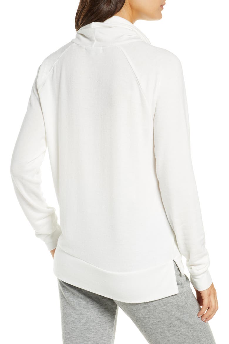Peachy Lounge Hoodie, Alternate, color, IVORY